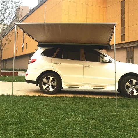 outdoor  waterproof car roof retractable side awning buy retractable side awningcar roof