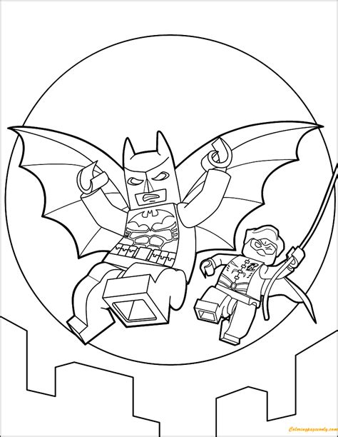 lego batman flying coloring page  printable coloring pages
