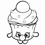 Shopkins Coloring Pages Cupcake Season Bubble Gum Drawing Printable Print Color Cupcakes Cookies Colorings Getdrawings Getcolorings Drawings Book Paintingvalley sketch template