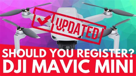 register  dji mavic mini updated july  uk drone laws youtube
