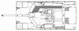 Turret Ring Drawing Tank Mbt Armor Light Below Sketch Layout Paintingvalley Ztq Cold Drawings War Designs Approximate Marked Grey sketch template