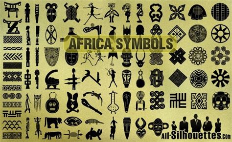 african symbols  vector  adobe illustrator ai ai vector