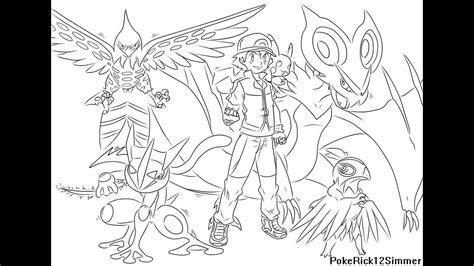 pokemon xyz printable coloring pages coloring pages  printable