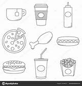 Chatarra Alimentos sketch template