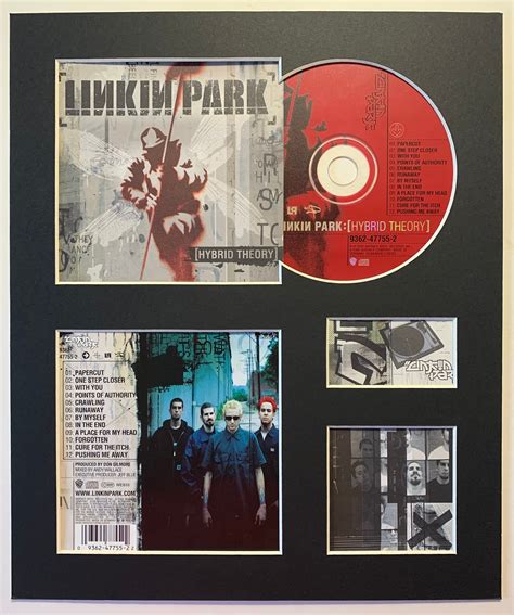 linkin park hybrid theory album display  authentic etsy uk