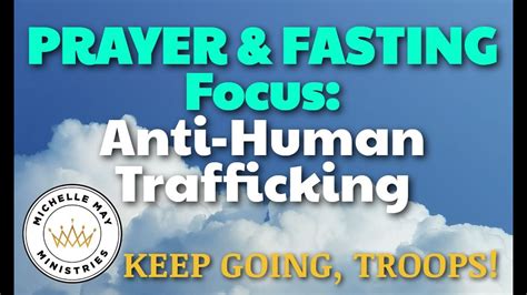 Anti Human Trafficking Prayer And Fasting Youtube