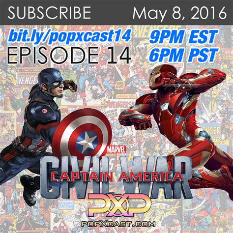 popxcast episode 14 captain america civil war