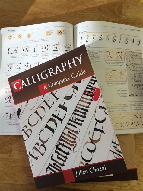 book calligraphy  complete guide  julien chazel east coast