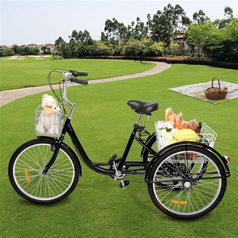 baytocare adult tricycle  wheel cruiser bike   trike