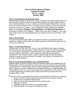 fillable    write  research paper general overview fax