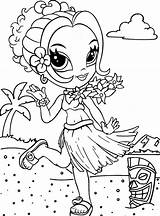 Coloring Lisa Frank Pages Girls Print sketch template