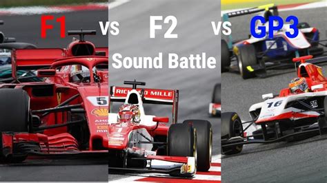f1 vs f2 vs f3 sound comparison youtube