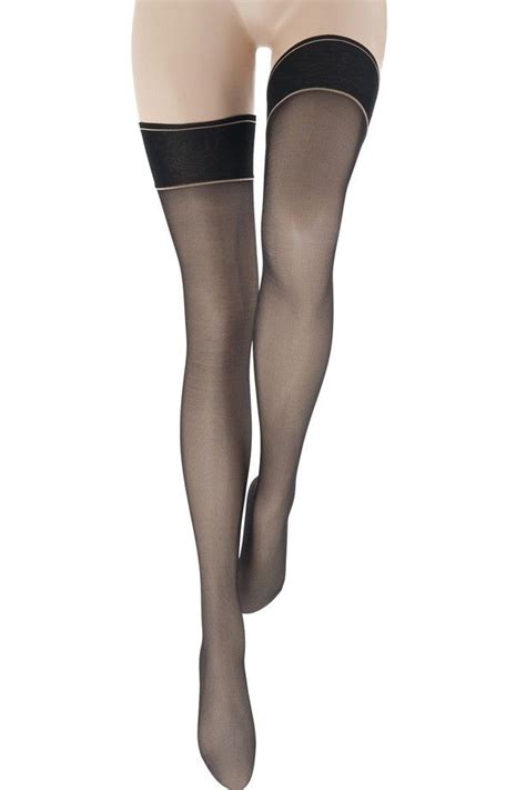 le bourget retro contrast welt stockings mayfair stockings