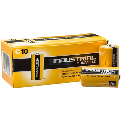 Duracell 1400 C Type Industrial Procell Lr14 Alkaline Batteries Each
