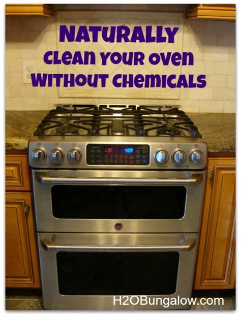 naturally clean  oven  chemicals hbungalow