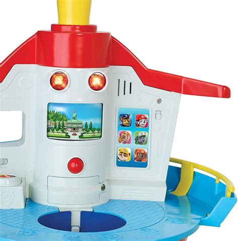paw patrol lookout tower top toys