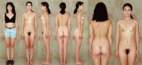 naked hairy women line up