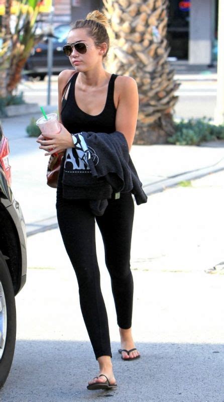 Miley Cyrus Leaving The Pilates Class In West Hollywood March 29 2012