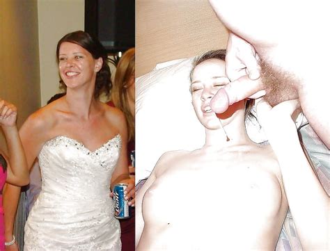 Brides Before And After Fucking Wedding Dress Blowjob Facial 115 Pics