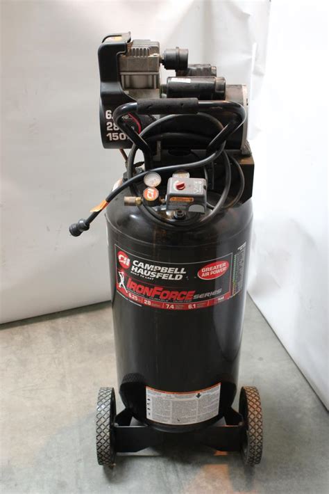 campbell hausfeld ironforce  gallon air compressor