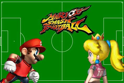 super mario strikers mario vs peach youtube