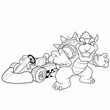 Mario Kart Coloring Pages Bowser Printable Super Cartoon Homepage Go Bowsers Castle Getcolorings Template Colouring sketch template
