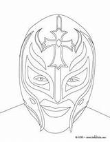 Rey Wwe Mysterio Misterio Wrestling Lucha Wrestler sketch template
