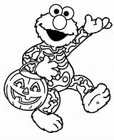 Coloring Halloween Elmo Pages Kids Sesame Printable Street Toddlers Print Well Patrol Paw Toddler Soon Color Year Clipart Olds Barbie sketch template