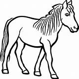 Kuda Hitam Mewarnai حصان للتلوين صوره Pferd Ausmalbild Yegua Caballos Pferde Clipartmag Stall Ausmalbilder Baru sketch template