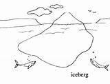 Iceberg Coloring Pages Designlooter 33kb 460px Look So Small sketch template