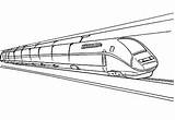 Train Coloriage Imprimer Locomotive Tgv Colorier Frecciarossa Treno Trenini Buzz2000 sketch template