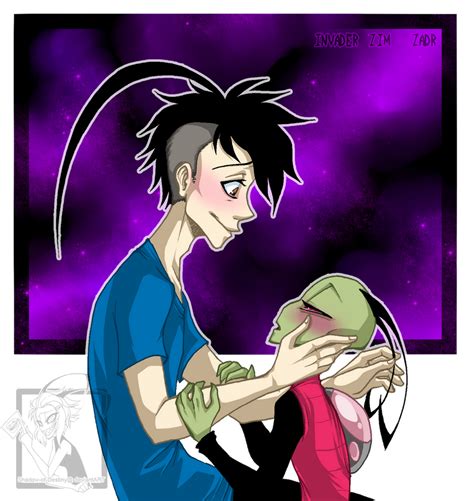 Invader Zim Antennae Rubbing By Shadow Of Destiny On