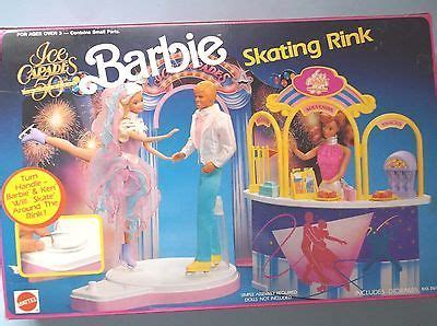 ice capades barbie skating rink play set   barbie
