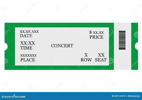concert ticket concert ticket image