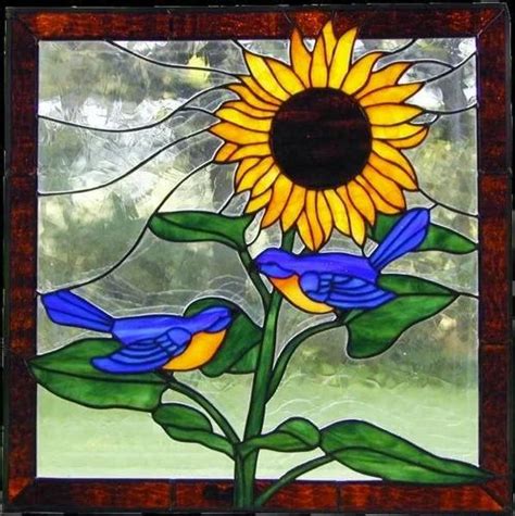 Sunflower Stained Glass At Rs 1000 Square Feet Stained Glass Panel In