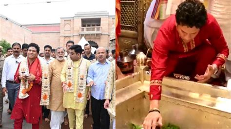 Sachin Tendulkar Sunil Gavaskar Kapil Dev Arrive In Varanasi For