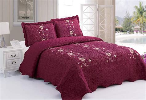 marcielo  piece lightweight bedspread quilt set microfiber quilt bedspreads bed coverlet set