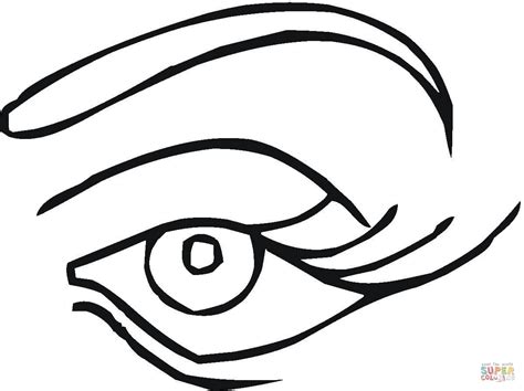 coloring pages  eyes coloring pages