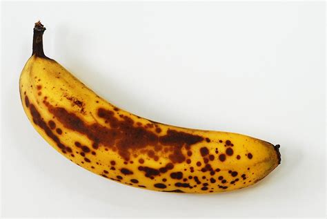 ripe banana close crop stock photo freeimagescom