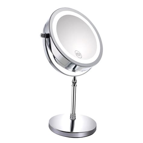 xx magnifying lighted makeup mirror    sided white daylight led shadow  led