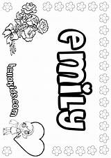 Coloring Pages Emily Getcolorings sketch template