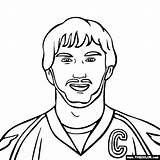Ovechkin Coloring Alex Pages Template sketch template