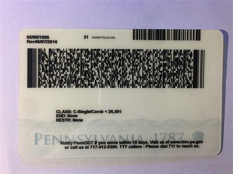 pennsylvania drivers license blank fake id template campingret