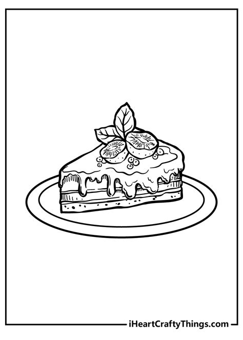 cake coloring pages updated