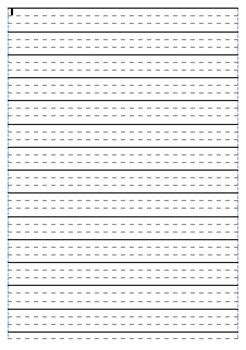 image result  dotted thirds printable paper writing templates