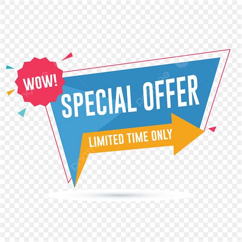 special offer banner vector png images special offer banner friday