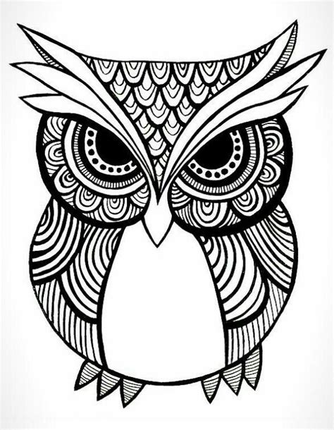 pin  krystal sumler  henna owl art print owls drawing tribal