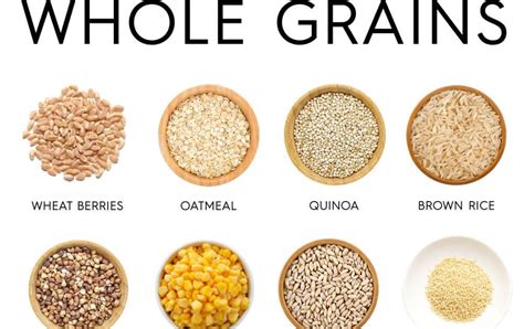 types  grains list