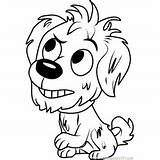 Puppies Pound Coloring Pages Beardy Coloringpages101 sketch template