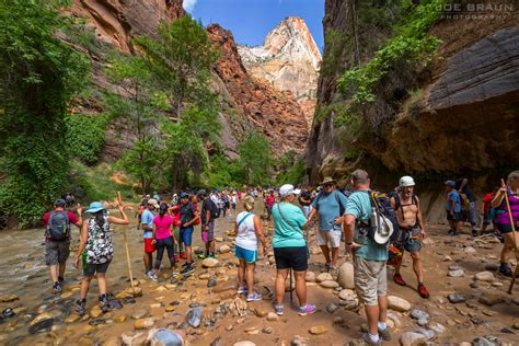 joes guide  zion national park zion narrows day hike  page